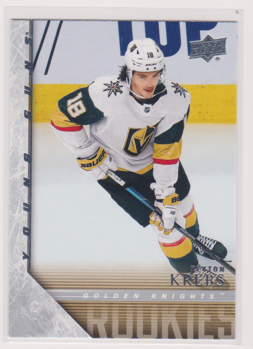 2020-21 Upper Deck '05-06 Upper Deck Tribute #T95 Peyton Krebs Y (image for) 2020-21 Upper Deck '05-06 Upper Deck Tribute #T95 Peyton Krebs Y
